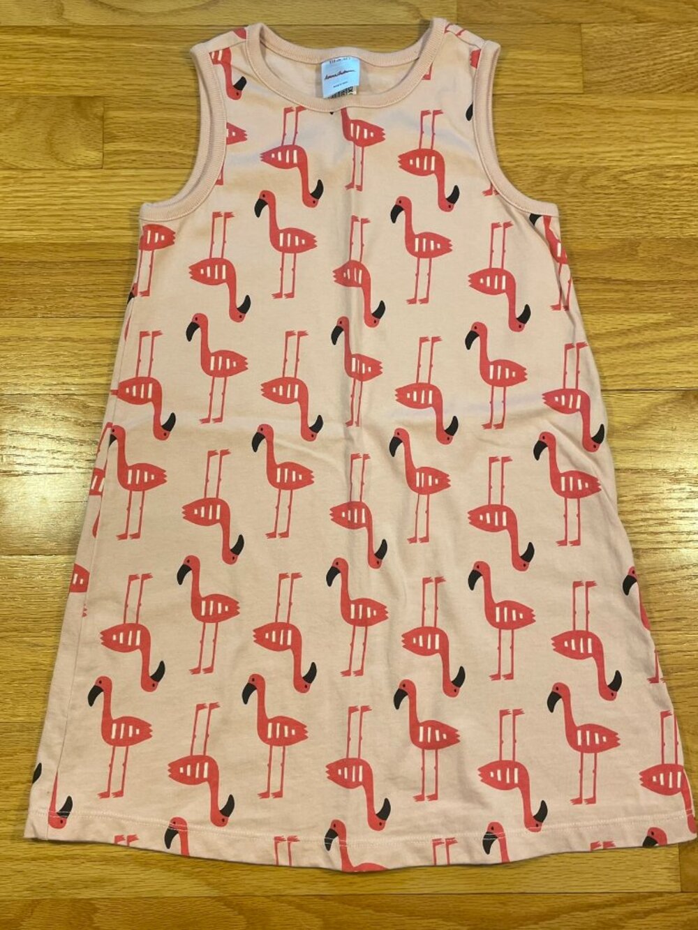 Hanna Andersson Flamingo Tank Dress